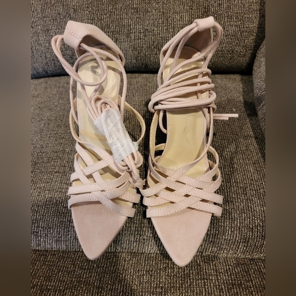 Wild Diva stilettos Pale pink size 7 - Picture 4 of 6